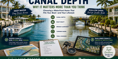 Canal Depth: Why It Matters More Than You Think When Buying a Florida Keys Waterfront Home