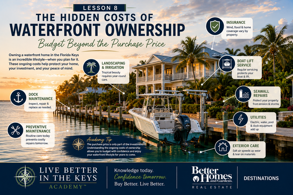 The Hidden Costs of Waterfront Ownership in the Florida Keys